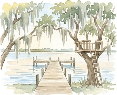 Moreland Landing dock